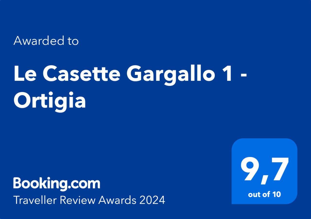 Le Casette Gargallo 1 - Ortigia Syracuse Bagian luar foto